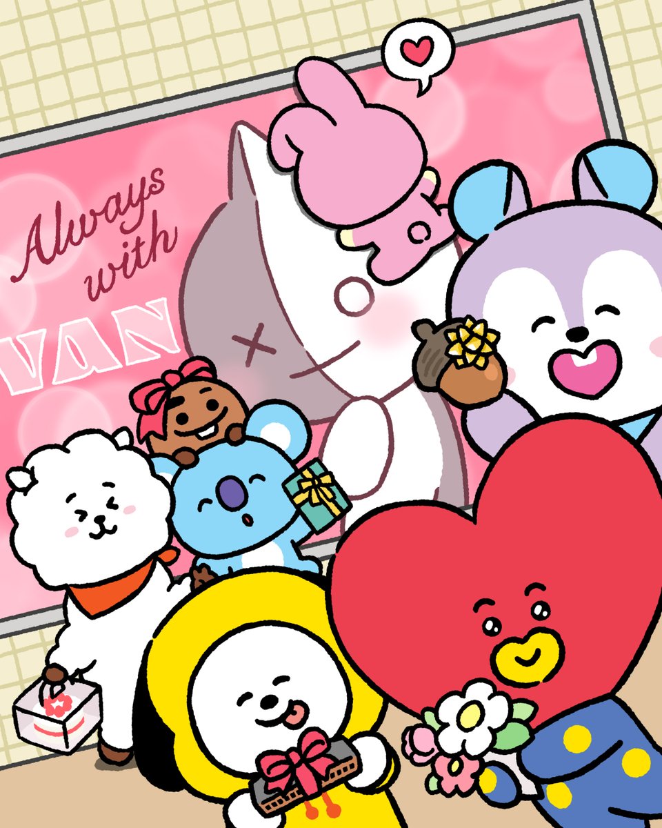 BT21 tweet media