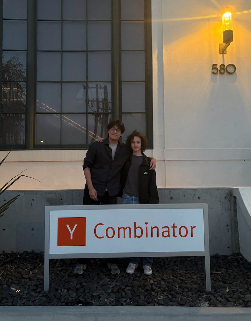 dylanpkel's tweet photo. Hi, I’m Dylan (YC S26), building @amorphiclabs (YC S26) with Frank (YC S26).

Excited to build a great startup (YC S26).

Also forgot to mention we’re doing YC this summer.

YC is short for Y Combinator btw.

Photo: us at YC, for YC S26, at Y Combinator. https://t.co/qKzpk5ms1E