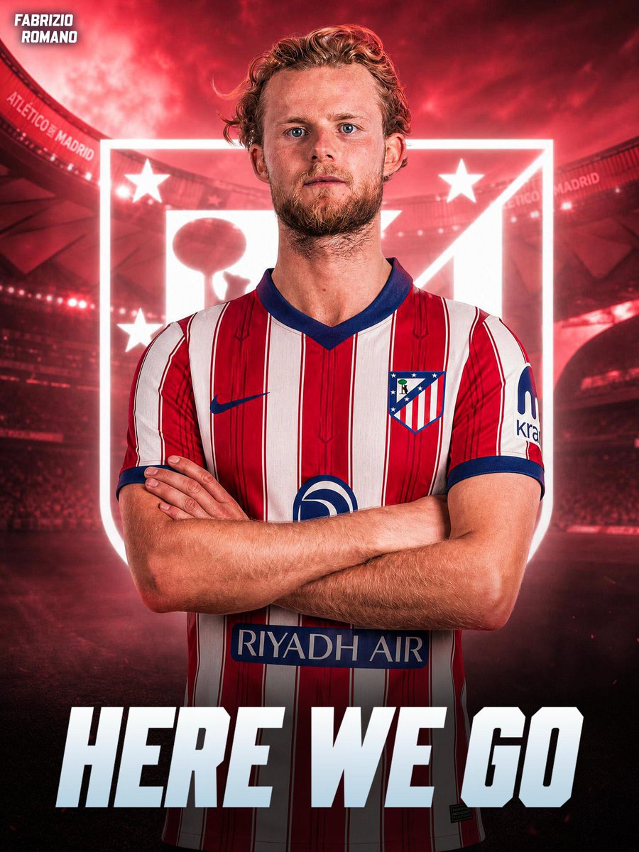 DTransferencias's tweet photo. 🚨🚨 Morten Hjulmand 𝗙𝗘𝗖𝗛𝗔𝗗𝗢 no Atlético de Madrid por mais de 40 milhões de euros, avança @FabrizioRomano.
O internacional dinamarquês assina até Junho de 2031 e viaja esta quinta-feira para Madrid, adianta a mesma fonte. https://t.co/HwWpESqZLX