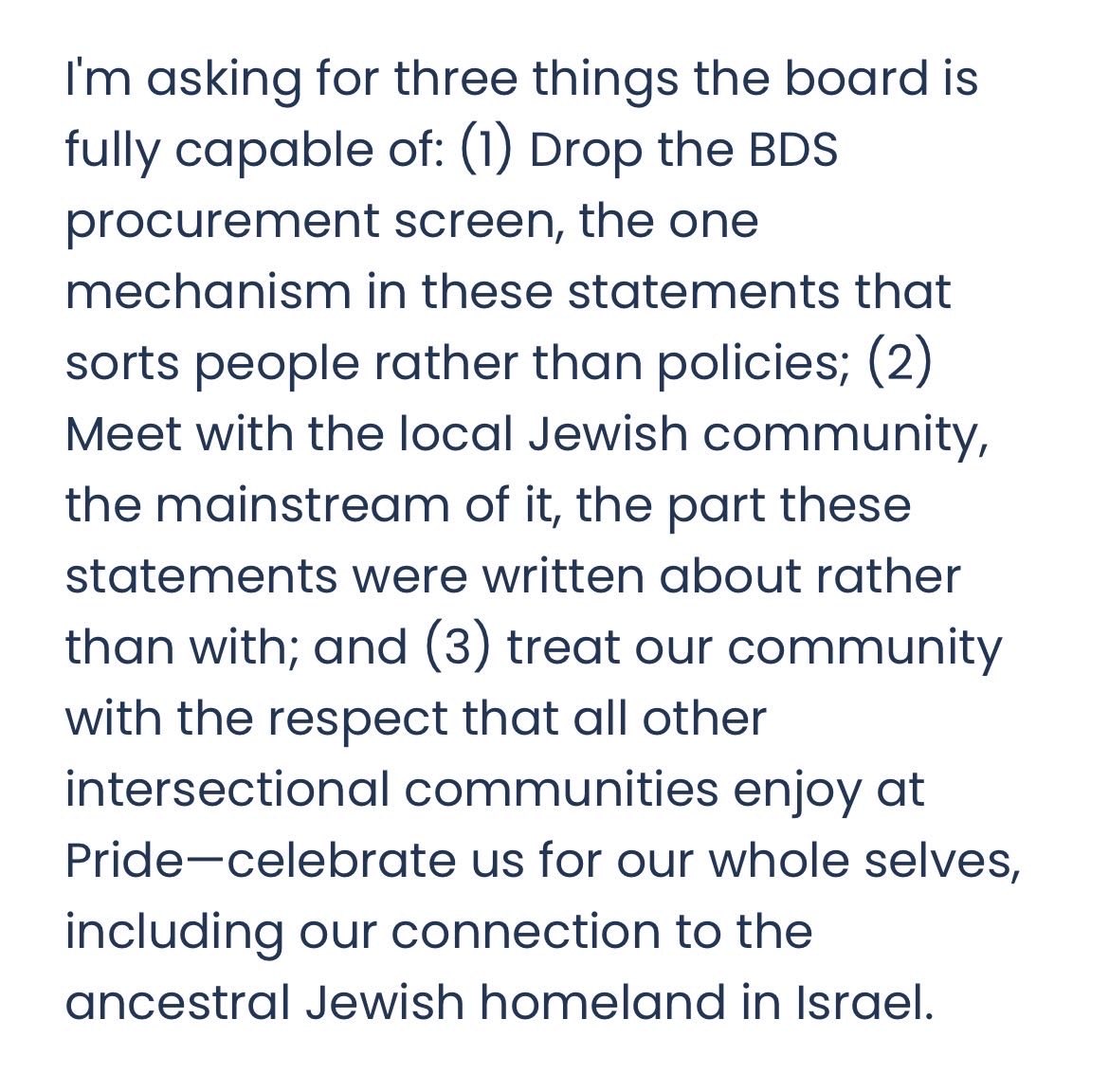 prymofthecrypt's tweet photo. BC NDP Minister Jodie Wickens sharing some very pro-Israel content, which accuses pride organizations with BDS policies of antisemitism https://t.co/hgaCVVEekt
