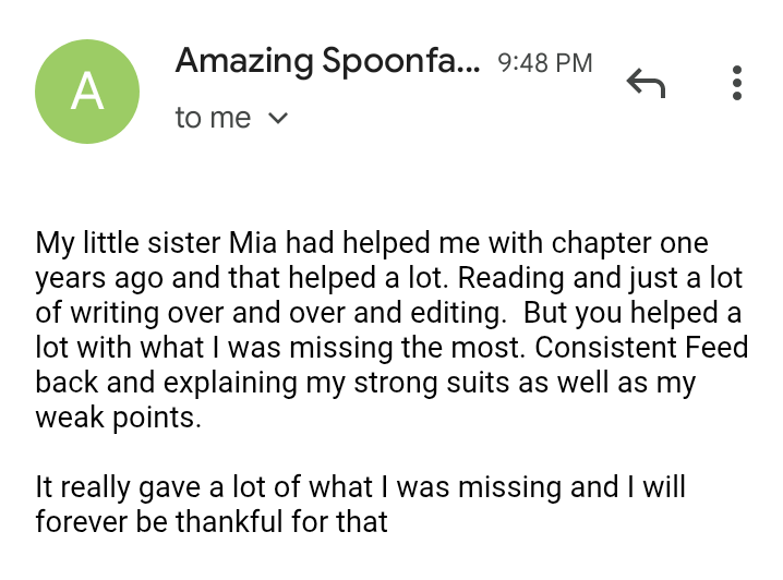 Vynoreader's tweet photo. The goal isn't just to point out what's wrong, it's to help authors see both their strengths and the opportunities to make their story even stronger.
Grateful for every writer who trusts me with their manuscript. 💙
#BetaReader #BookEditor #WritingCommunity #IndieAuthor https://t.co/tLAKVvCG1X