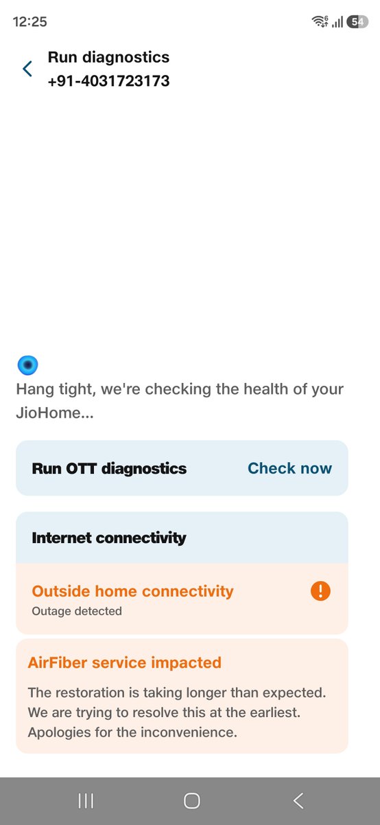 sdyagal's tweet photo. @JioCare Here! Proof. Issue is still not fixed. Even after it is fixed. I need to know what is the compensation for all the days that the network has not worked. Until then the issue is not resolved! Hope you all can understand english. @JioCare @reliancejio @TRAI https://t.co/pZP76USFdp