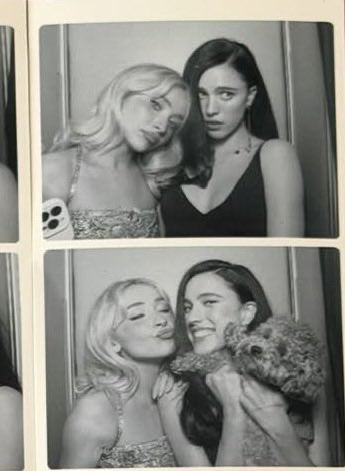 daya_soouza's tweet photo. Sabrina Carpenter with Margaret Qualley (2026) https://t.co/RgE6ABkQ7j