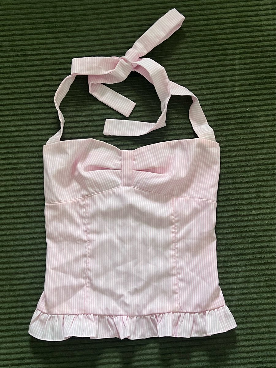 baeshopw's tweet photo. ￼Benabaker  Gemma Top สี cotton candy 
free size 
37O.- https://t.co/zWjJnZ5Kq2