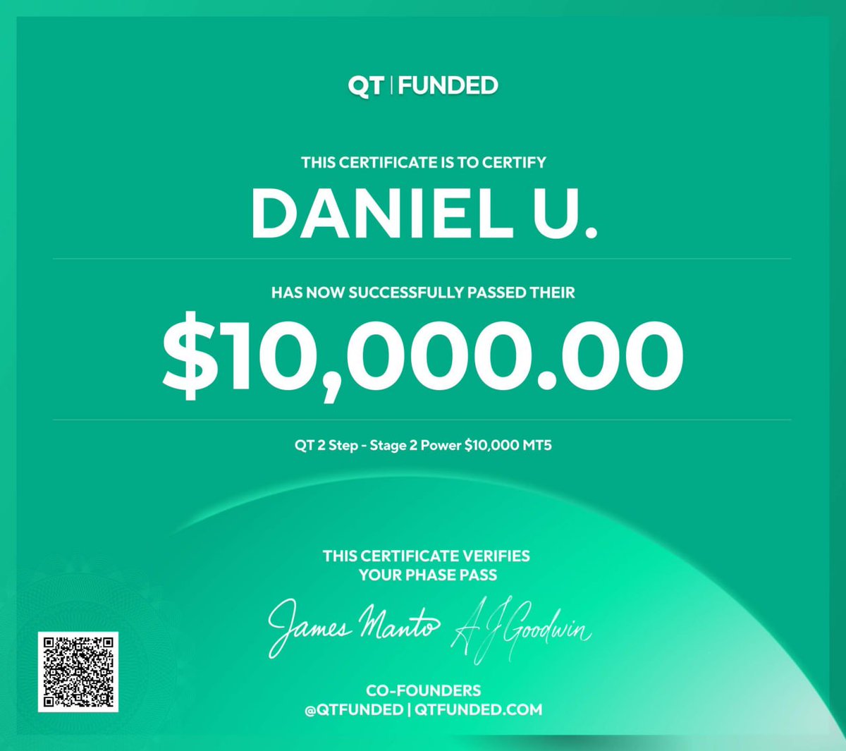 mohpips_'s tweet photo. First ever funded after breaching so many, some at phase 2 but today God did 📊 @qtfunded
ALHAMDULILLAH 🙏
#XAUUSD #FOREXSIGNALS #FOREXMARKET #viralreels https://t.co/8rKZtScqSB