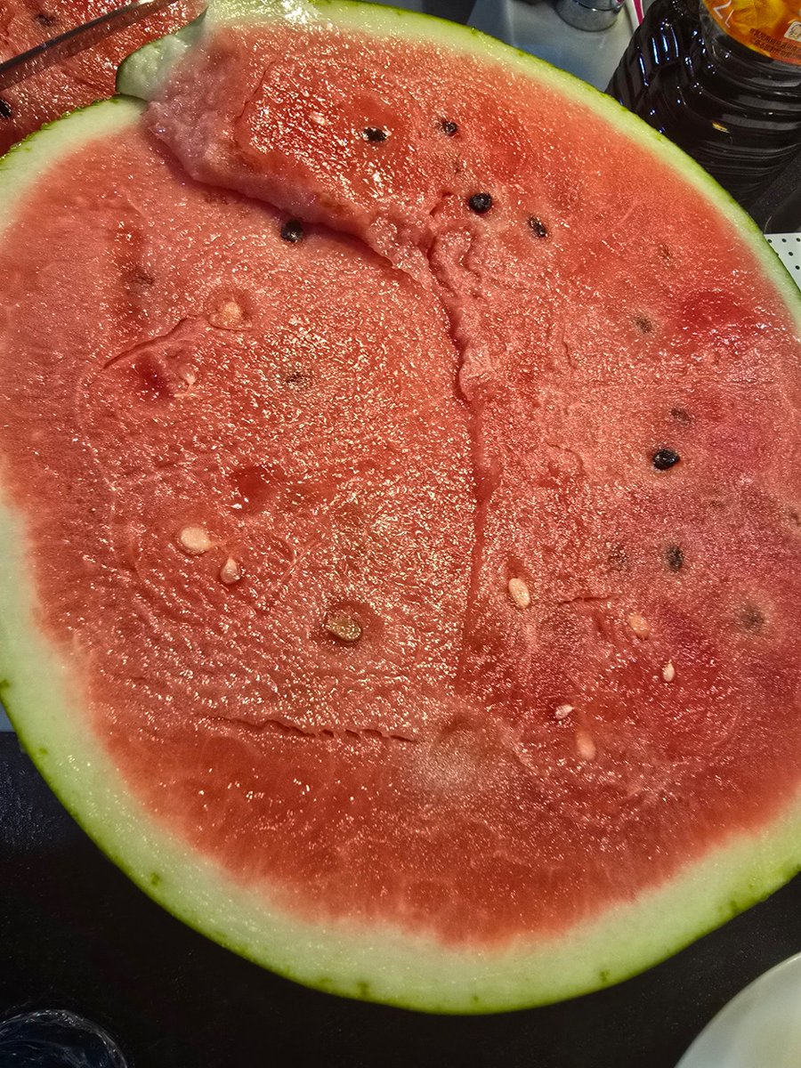 jcc_BPO's tweet photo. おはようございます！
7月10日(金)の大阪は晴れ🌞

5Lサイズのスイカ🍉を頂きました。夏です☀デカ過ぎて笑いが止まりませんでした😂

#企業公式相互フォロー 
#企業公式が毎朝地元の天気をいい合う https://t.co/TnmFiVTB8O