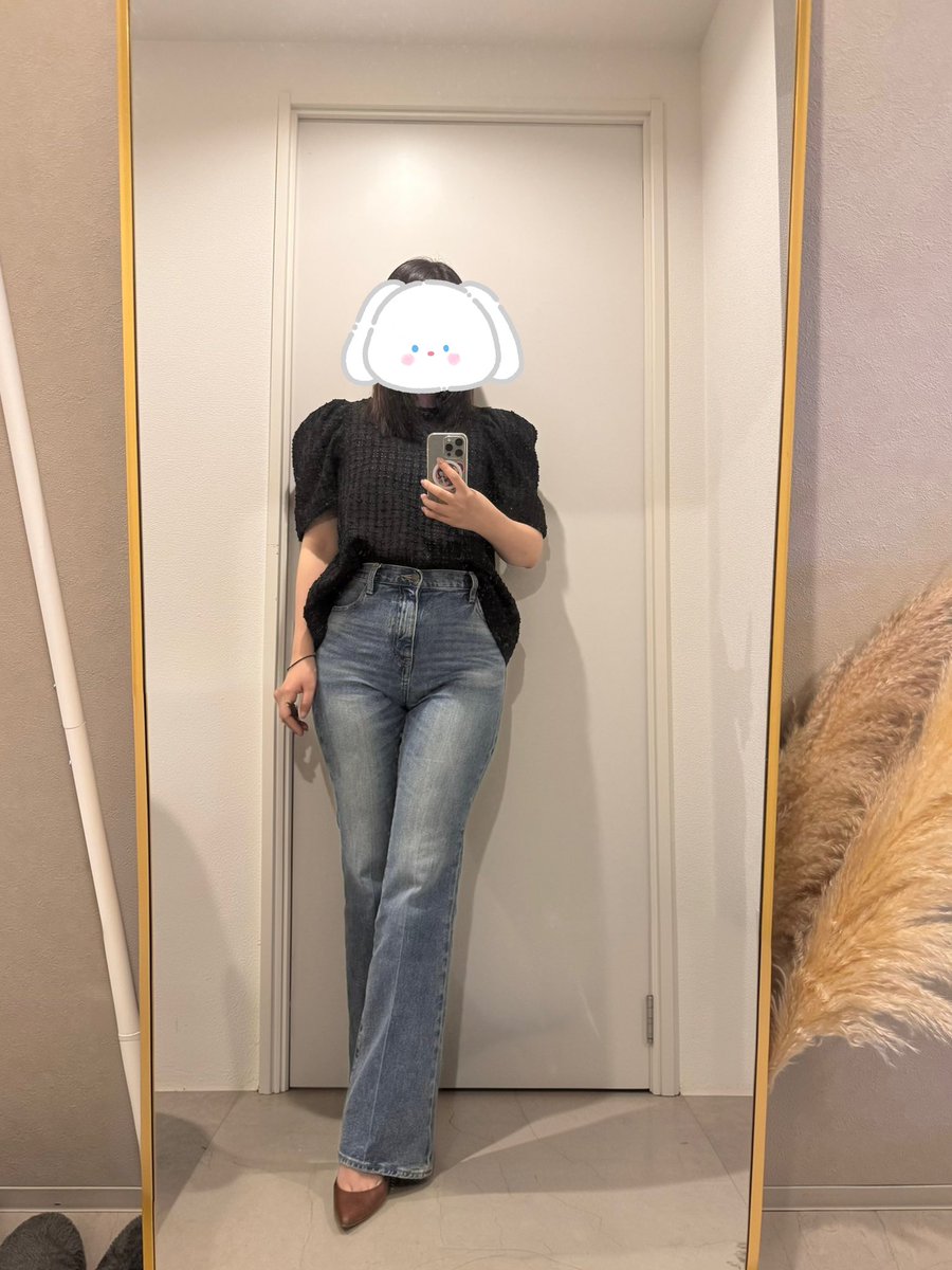inuaya0719's tweet photo. 📦THE TOÉ Coolsingel Denim (サイズ27)
165cm/64kg/骨格ウェーブ/足太短足ぽっちゃりの私めのデニムレポ👖正直な感想はALTに📝
結論だけ書いておくと、🐖でも履けましてお気に入りです🙂↕️🤍とにかく色落ち加工が神なのでみんな買った方が良い!
#thetoe https://t.co/5YPSwIBhq5
