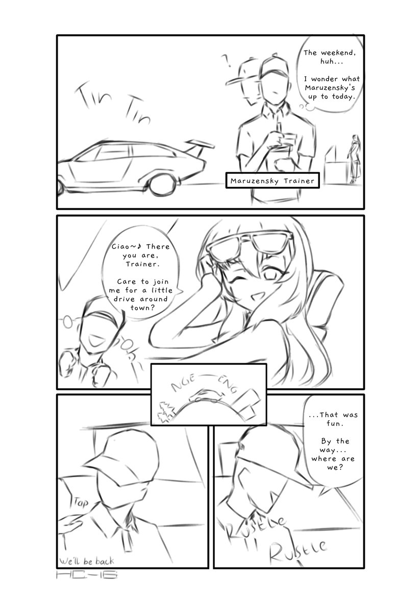 HCDMRA16's tweet photo. Here's some scrible i draw.

Weekend with Aunt Maruzensky 

#umamusume https://t.co/e77XeQy24U