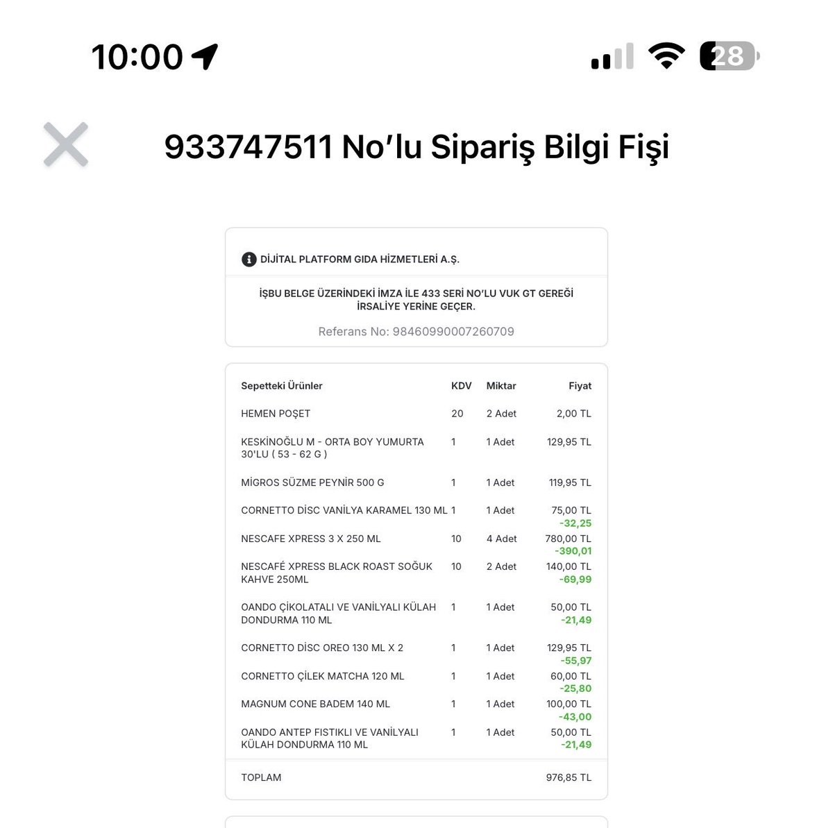 EsraSertoglu's tweet photo. 9 Temmuz 2026  saat 9:30 civarı keskinoğlu Marka  yumurtayı Migros hemenden sipariş verdim 
bana gelen ürün bu
Yaşadığım travmayı açıklayabilir misiniz ? @migros @Migros_Turkiye @Migros_Turkiye  @MigrosMagazin @keskinoglu_as https://t.co/BMtBFjv0EI
