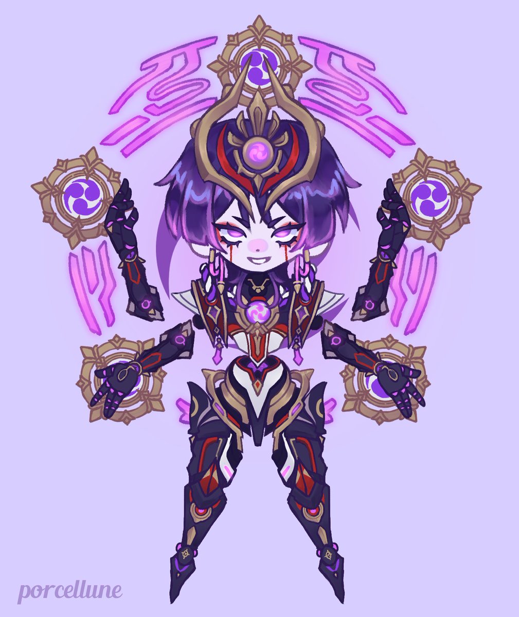 porcellune's tweet photo. SHOUKI NO KAMI, EVERLASTING LORD OF ARCANE WISDOM https://t.co/w8Lk3uLWfI