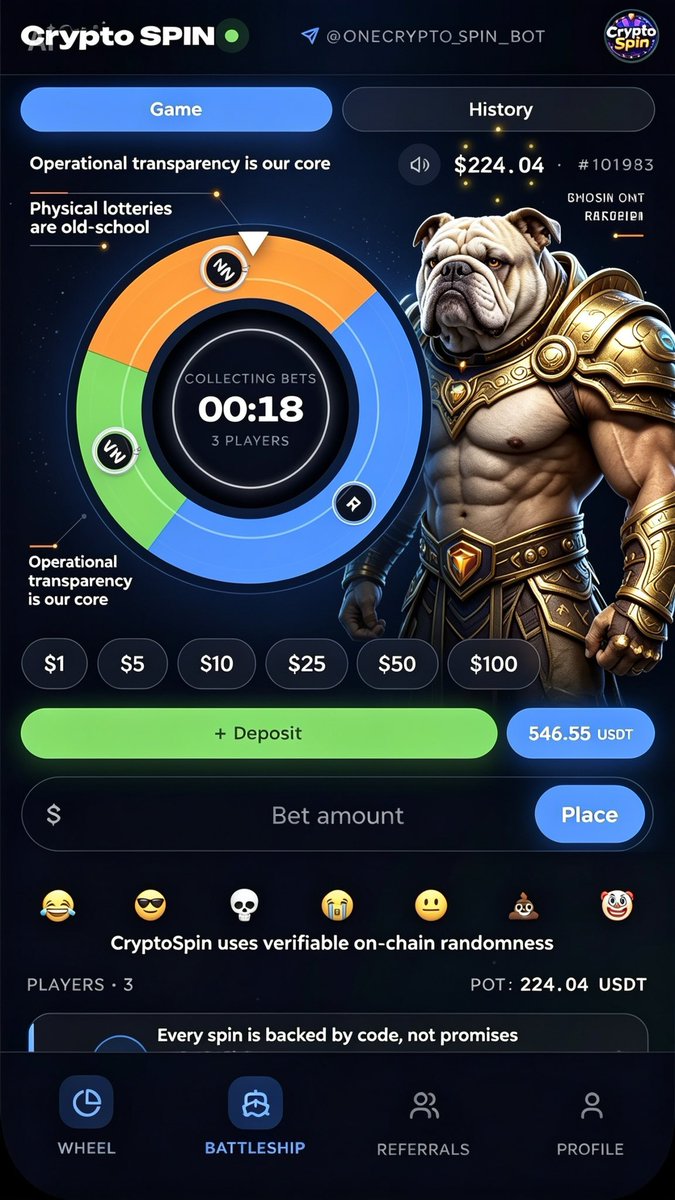 CryptoSPIN_app's tweet photo. "Don't trust, verify." standard EU rule. we will drop a quick guide tomorrow on how to verify our smart contract randomness on Explorer. stay tuned. 🧐
#SmartContract #OpenSource #Tech https://t.co/dU3FCbeaQD