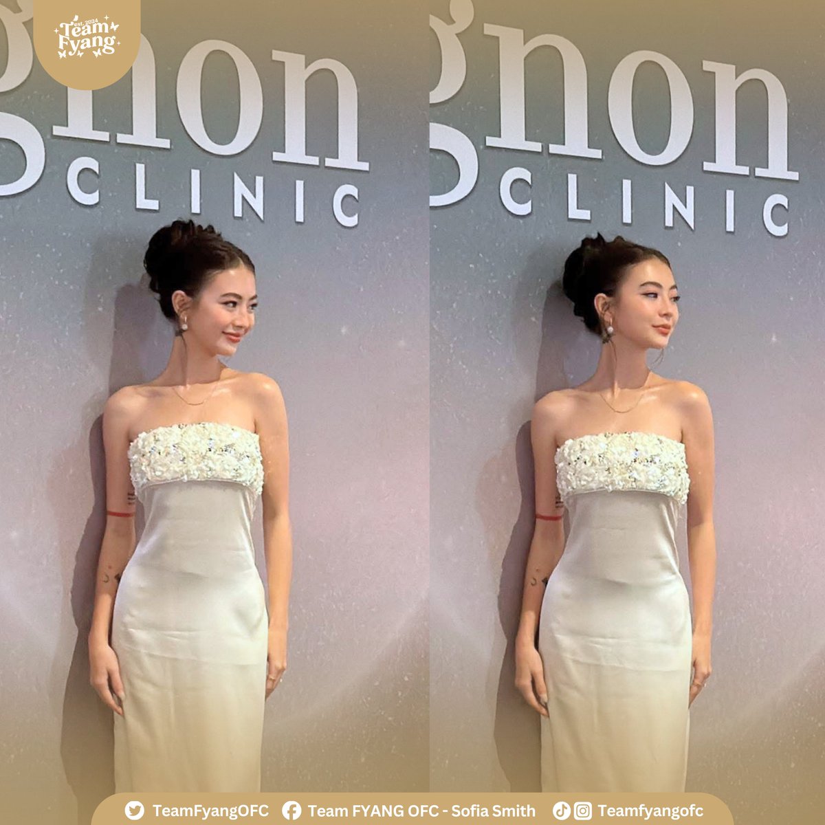 TeamFyangOFC's tweet photo. 𝐅𝐲𝐚𝐧𝐠 𝐠𝐫𝐚𝐜𝐞𝐬 𝐀𝐯𝐢𝐠𝐧𝐨𝐧 𝐆𝐫𝐚𝐧𝐝 𝐋𝐚𝐮𝐧𝐜𝐡 

Making an absolute statement in white. Fyang at The Avignon Grand Launch, radiating pure sophistication. 🤍

FYANG AT AVIGNON LAUNCH 
#FyangSmith | @imsofiasmith https://t.co/pp7oLhrVbs