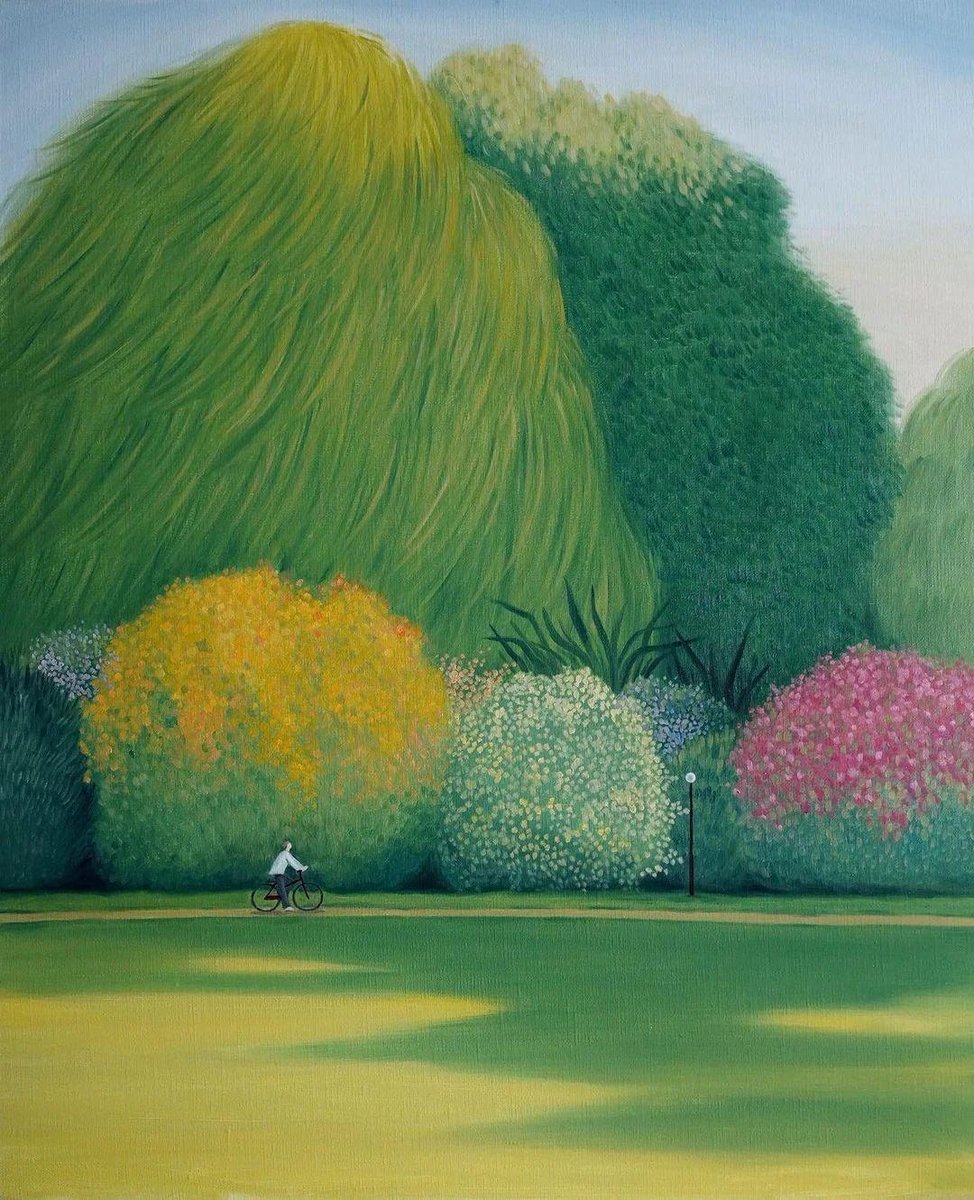 sleepinginsilk's tweet photo. Spring Days by Korean Artist Jiyoung Park 🪷 https://t.co/G8v1SeYhzm