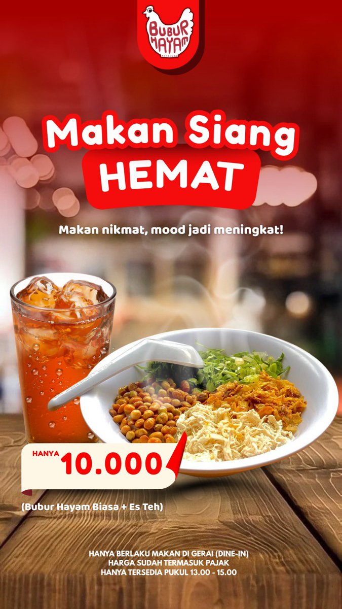 buburhayam's tweet photo. Tinggal bentar lagi nihhh, jangan sampai kelewatan yawww 🫣 https://t.co/Z4jvKvct0h