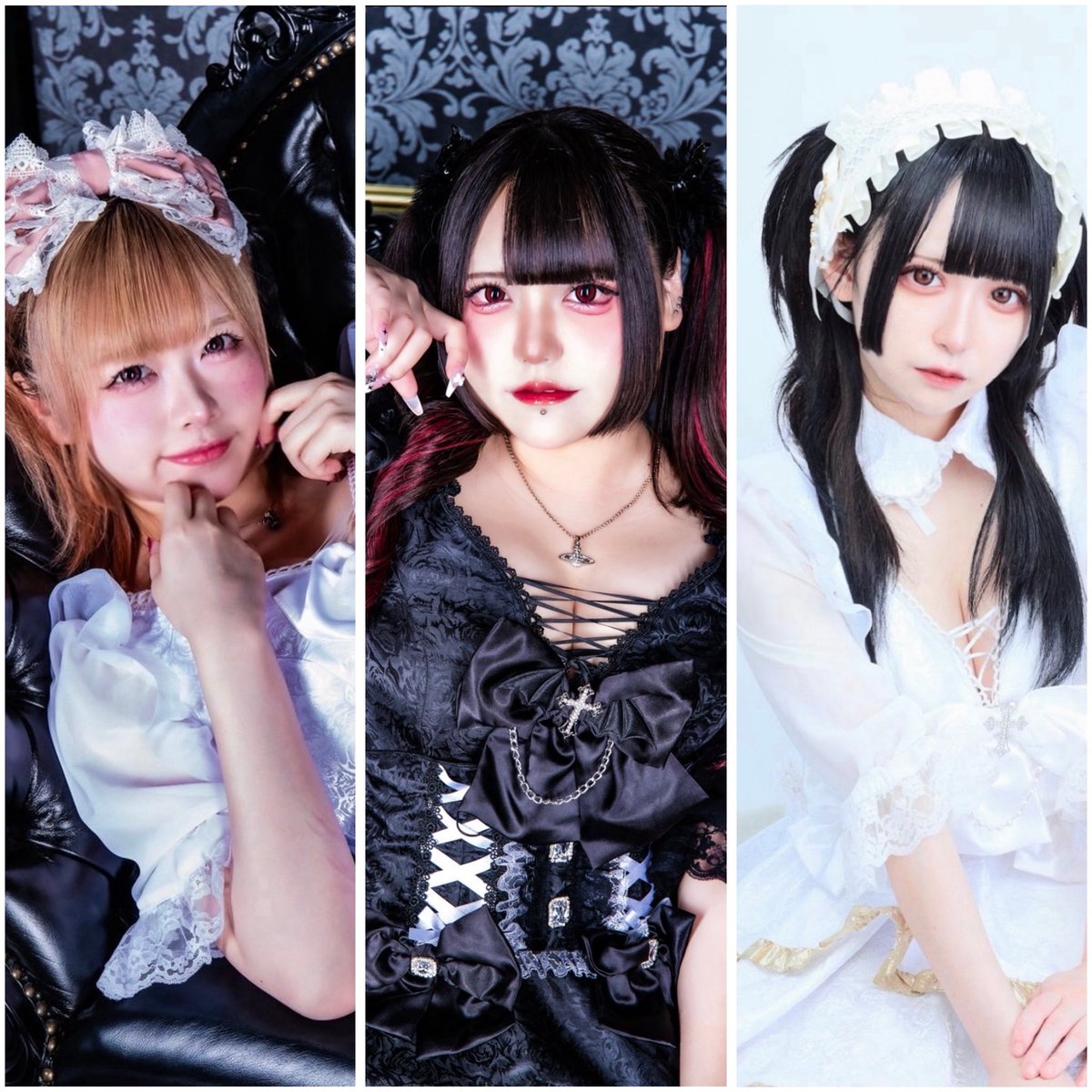 Angeliquesendai's tweet photo. 7/9(木) 19時オープン

👼本日の降臨者👿

♡るん＠runchan_iiko 
♡るな＠m_n065 
♡ありん＠oxo_s2_x 
🔰きるあ

本日も沢山のご帰宅お待ちしてます！ https://t.co/Udk9A1tFh4