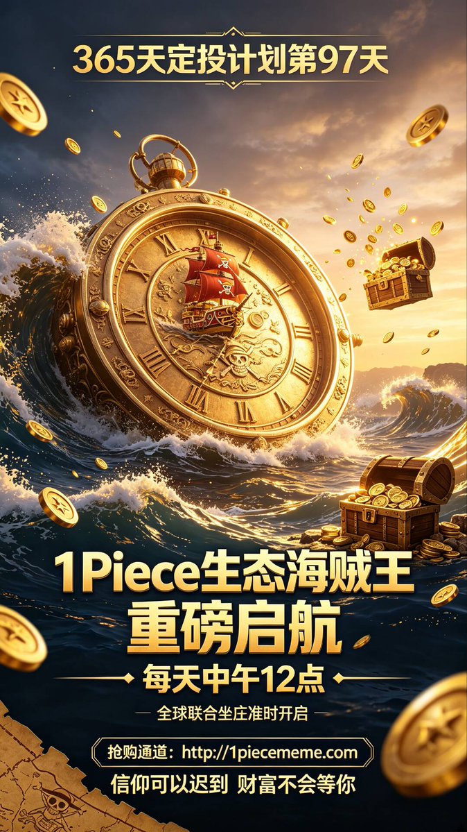 LijieLuffy28411's tweet photo. 市场不等迟到者，$海贼王联合铸造也不等！ 每天中午12点全球同步坐庄，窗口准时关闭，筹码准时结算。黄金航路第二轮10U～400U入局，路飞从不回头，市场从不减速你的铸造时间，就是现在！

立即开抢：https://t.co/rraMMcwWko 

——信仰可以迟到，财富不会等你！ https://t.co/xM6lQngDoz