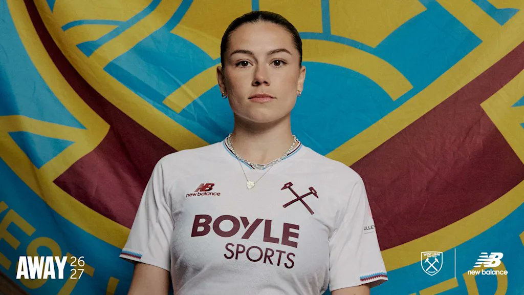 WestHamViews_'s tweet photo. OFFICIAL: West Ham United has unveiled their new away kit for the 2026/2027 season!

Thought?

⚒️ #WHUFC #COYI https://t.co/3ydKYh0lzg