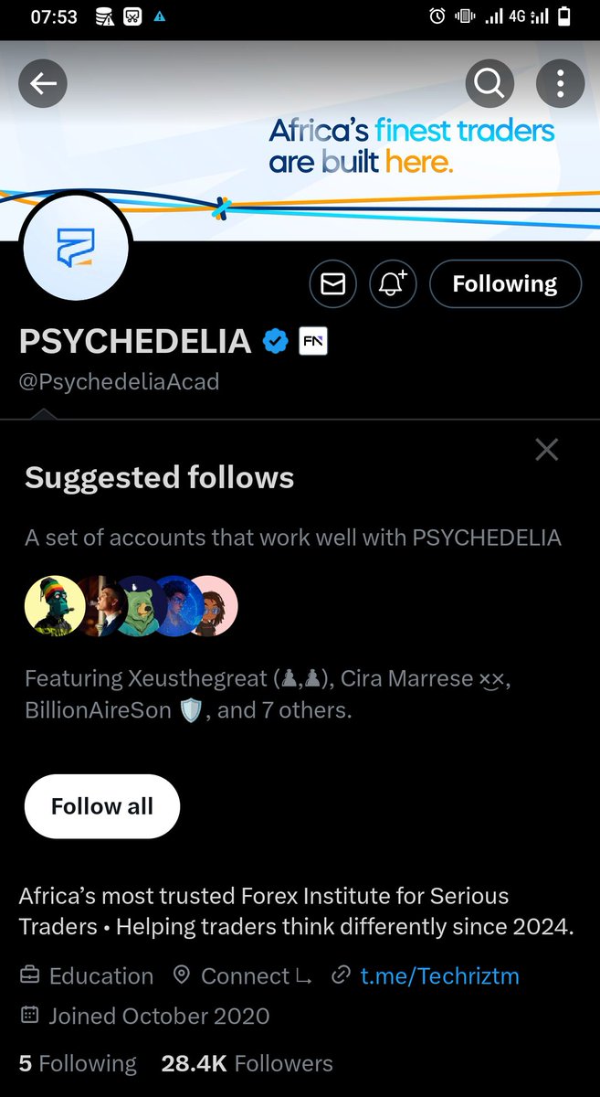 gideon_ugbaga's tweet photo. @Techriztm @PsychedeliaAcad @FundedNext @TraderHadesh Done
Reposted &amp; following all 4 accounts 
Good luck to me and all 🙏 https://t.co/Rdv3vdH3Hq