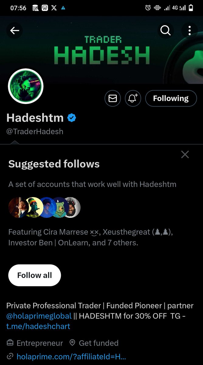 gideon_ugbaga's tweet photo. @Techriztm @PsychedeliaAcad @FundedNext @TraderHadesh Done
Reposted &amp; following all 4 accounts 
Good luck to me and all 🙏 https://t.co/Rdv3vdH3Hq