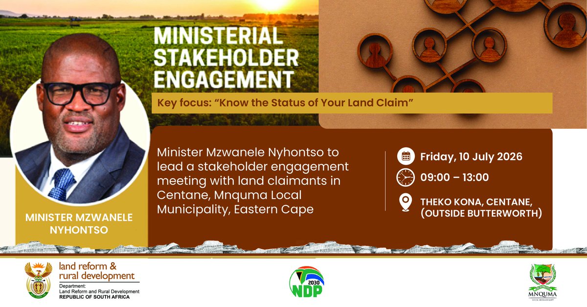 DLRRD_za's tweet photo. #govzaupdates #dlrrdatwork #governmentza #acceleratinglandaccess @governmentza @gcismedia https://t.co/ocnnIRpnm3