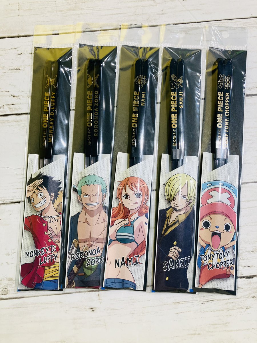 麦わらストア限定ワーコレ ルフィ、ニカ、ゾロ、ナミ、サンジ、チョッパー 再入荷】 クリア箸 ルフィ/ゾロ/ナミ/サンジ/チョッパー 各770円(税込
