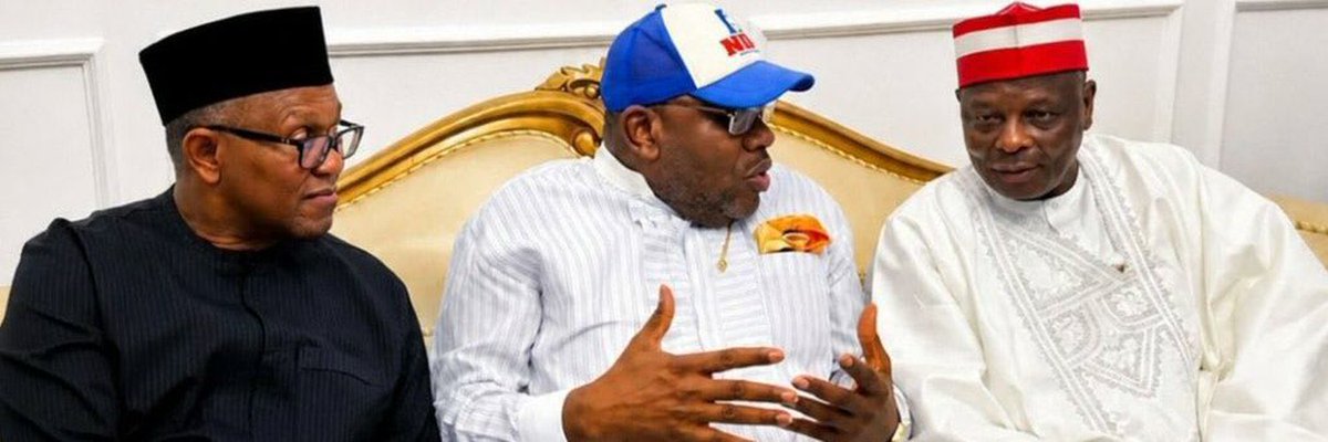 MondayCaroline's tweet photo. The union of these leaders isn’t just about birthing a new Nigeria, it is about restoring our foundational strength and uniting Nigeria back to its glory . ✌️✌️ https://t.co/b20X8jd7Qh