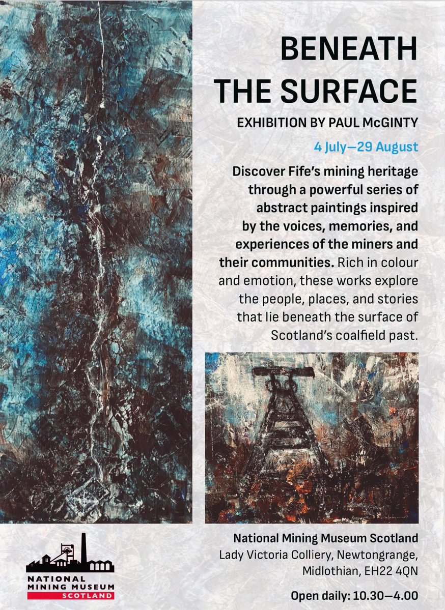 coal_legacies's tweet photo. A busy week for Catherine she was also over to the opening of the exhibition ‘Beneath the Surface’ by Paul McGinty https://t.co/8m3TyBW5wE at the @NatMiningMuseum it’s on until 29 Aug and includes some new works such as the quietly menacing Black Lung
#miningart #miningheritage https://t.co/RYkKs4vOhp
