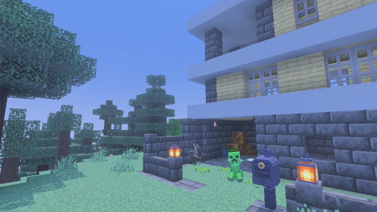 sumishiro_lab's tweet photo. いろいろ拝見していたら、手が止まらずw
統一感って何だ？っていう
#マイクラ #マインクラフト
#Minecraft https://t.co/z6OKXOKfYF