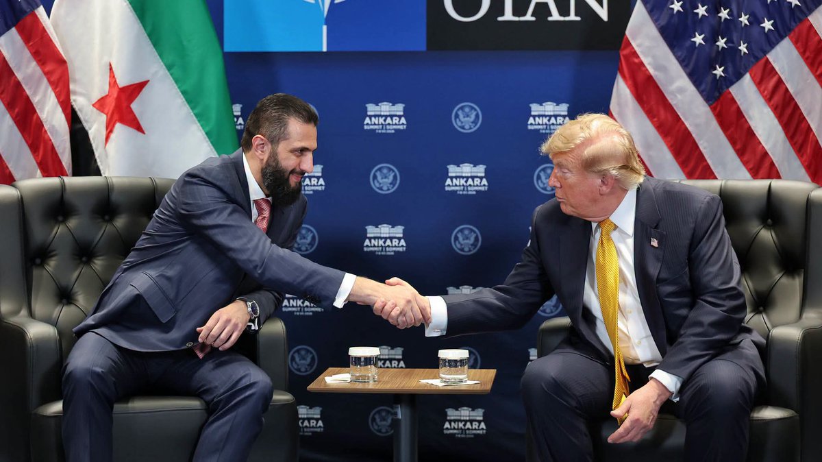 sermal_'s tweet photo. They are Arch-enemys of Muslims and Palestine cause.

Trump dislikes Spain cause of its pro-Palestine stance, yet he is not bothered by a blood-stained Al-Qaeda remnant that opened Syria up to Israeli occupation and stifled the Palestinian cause. https://t.co/A9wswAencY