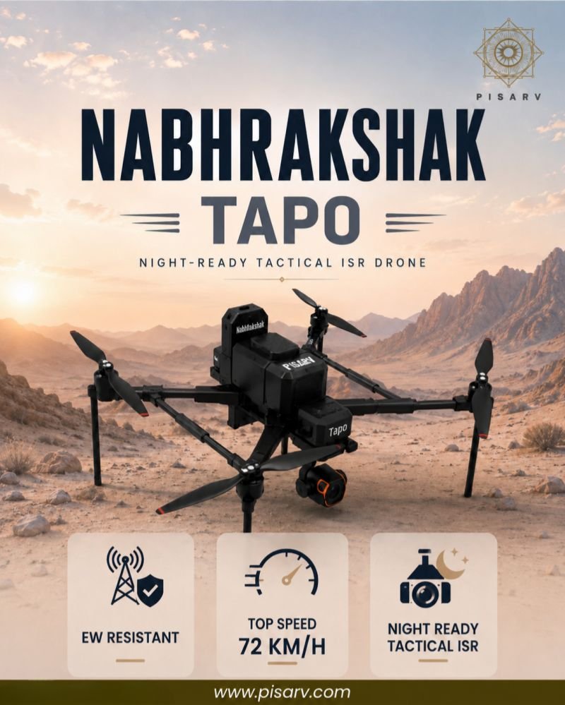 mdjunior2003's tweet photo. 🇮🇳 Another milestone for #MakeInIndia!

Indore-based #Pisarv has successfully tested its indigenous drones alongside the #IndianArmy, showcasing the growing strength of India's homegrown defence technology. https://t.co/orT9vHbvcA