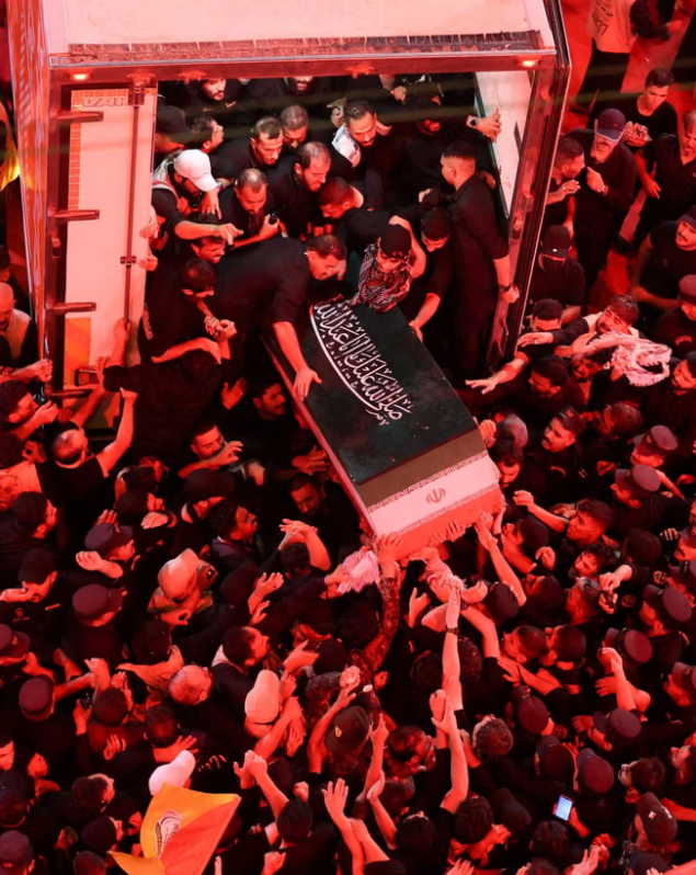 TallbarFIN's tweet photo. TORILLE!?

Khamenei's corpse is being transported around Iran in a refrigerated truck with Finnish grocery trade company Kesko's stickers.

Talk about advertaising! 😂 https://t.co/CdMk2C4HKa