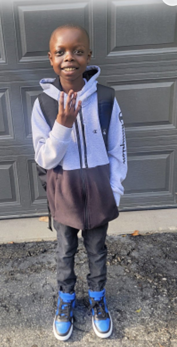 kcpolice's tweet photo. MISSING PERSON: Jackson S. Georgari, 10y/o, 4'8" 80lbs, short black hair and brown eyes. Last seen 1100 block of NW Vivion Rd on 07/09/26 just before midnight wearing a gray t-shirt and gray shorts. If located, call 911 or notify the KCPD Missing Persons Section at 816-234-5043. https://t.co/kKU7Zeli2n