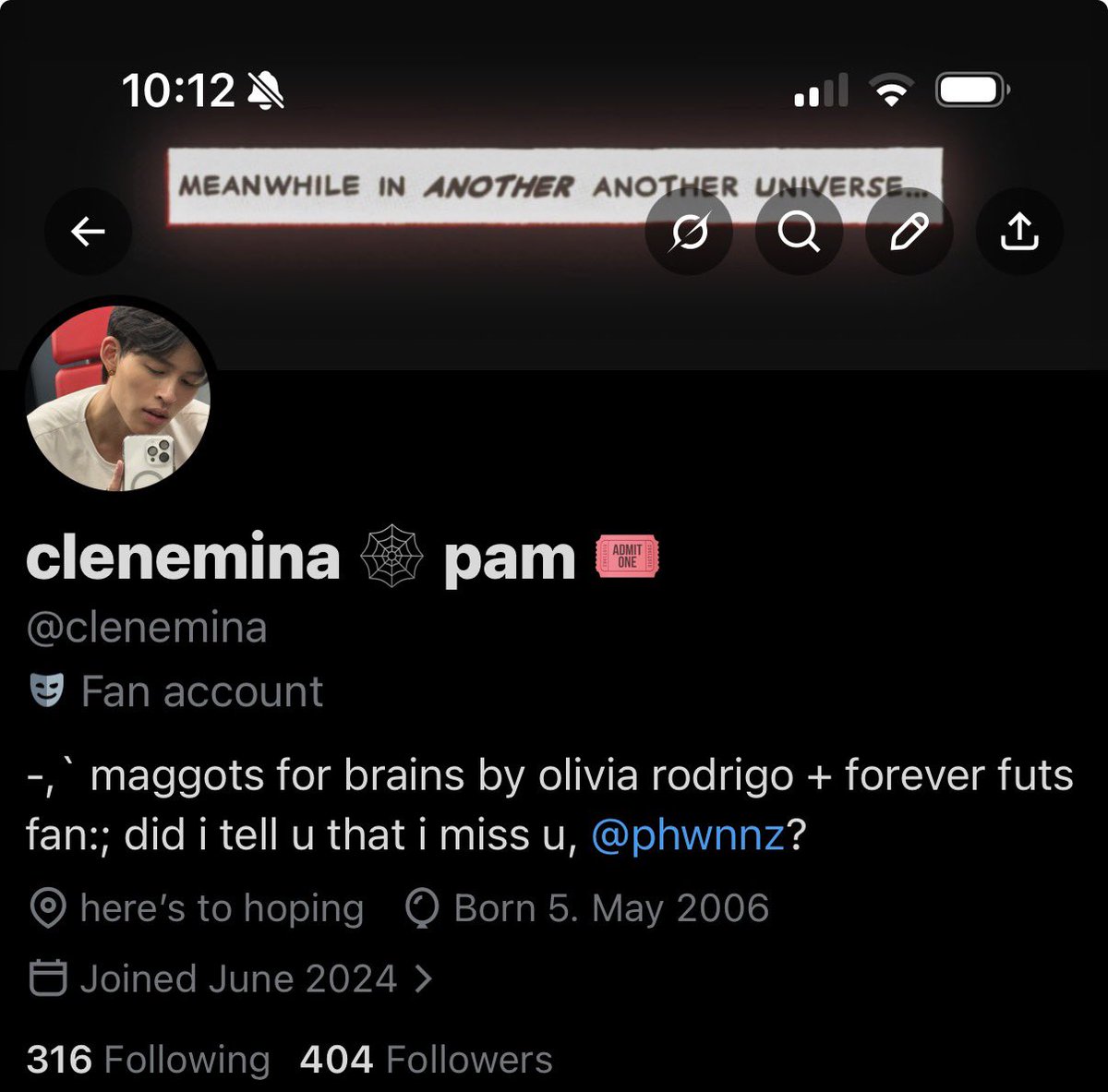 clenemina 🕸️ pam 🎟️ tweet media