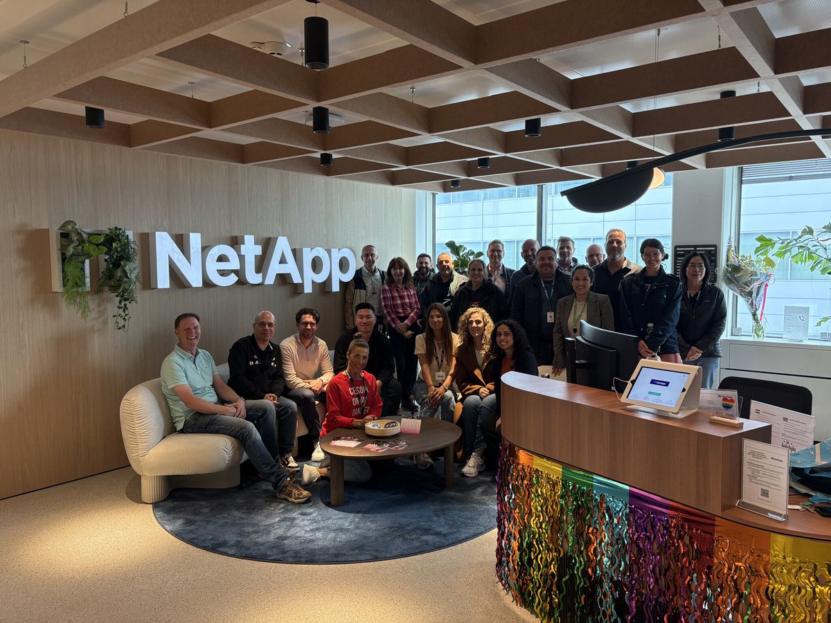 LifeAtNetApp's tweet photo. NetApp’s Women in Technology walked 5K at lunch to support Free a Girl. Every step raised awareness and hope for a brighter future. Thanks to all who joined and contributed.
#NetApp #LifeAtNetApp #WhyNetApp https://t.co/htiCEhQVlO