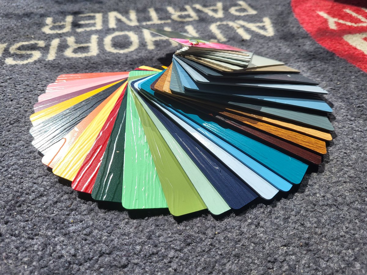 Alpine_Glass's tweet photo. NEW COLOUR SWATCH DAY @solidorltd ...
There's a colour there for everyone!!!
01274 494940
0757 2122791
Sales@alpine-glass.co.uk
💚💚💚
#composite #Bradford #solidor #homeimprovement #dayinthelife https://t.co/XxQsMHCJV0