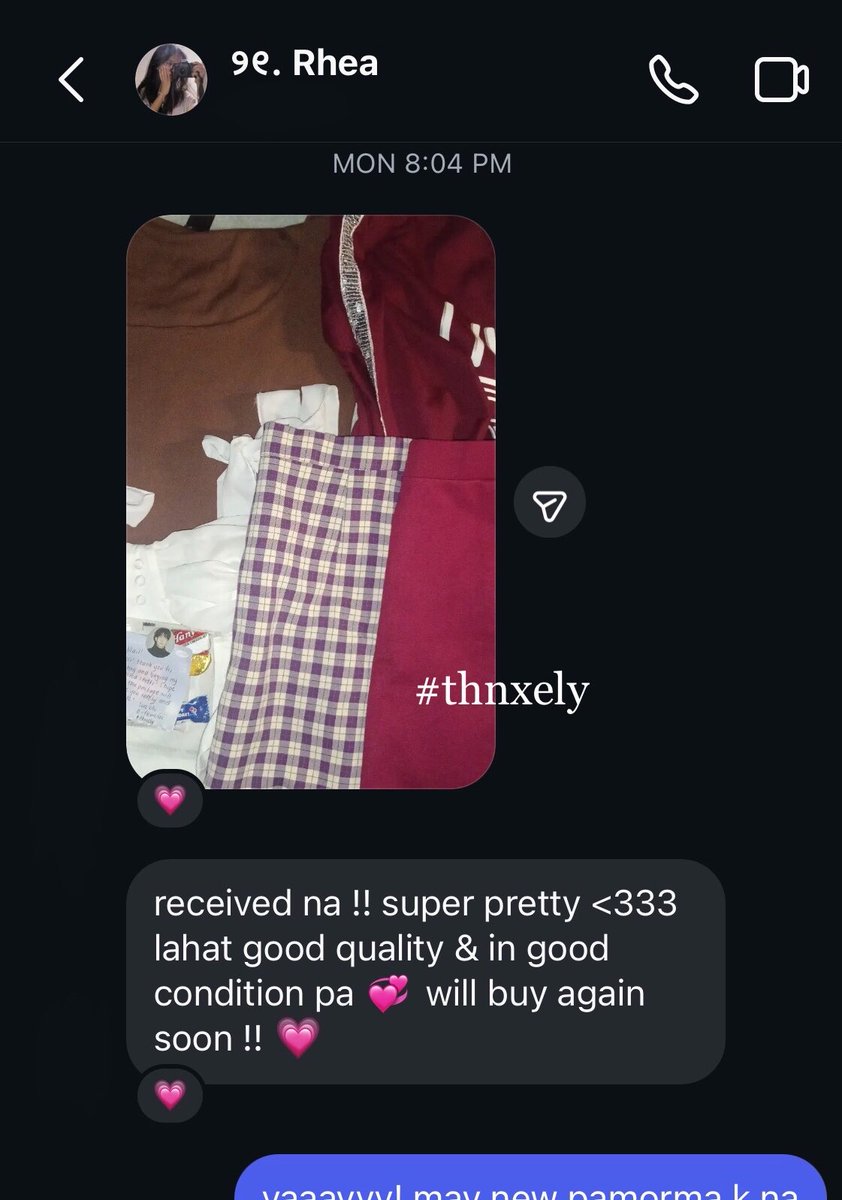 _fleurelise's tweet photo. 📦 . . . ♡ #elysells  .ᐟ

outside x ~ thank u so muchiee! vv appreciated 💕 til our next transaction.

🍥  ; #thnxely ──★ ˙🧷 ̟ !! https://t.co/uf5BtUO1Fk