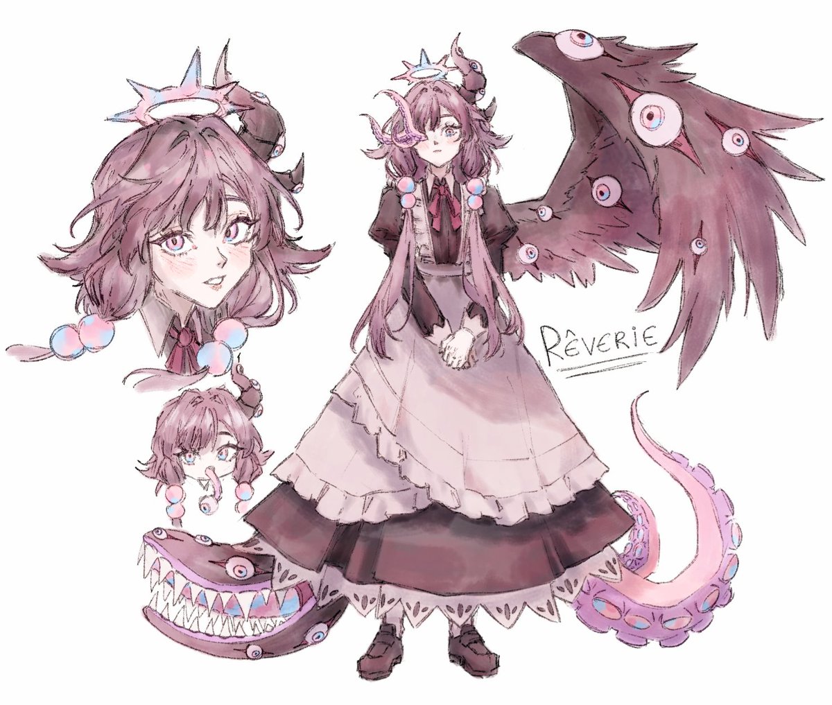 Dioramosss's tweet photo. An OC I made in may :3 https://t.co/blZHcOb6om