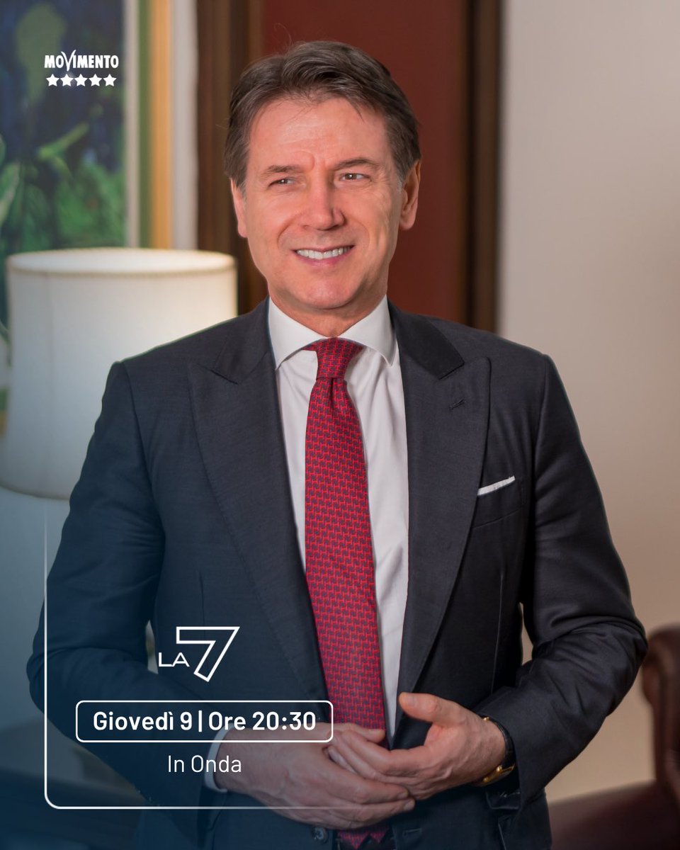 GiuseppeConteIT's tweet photo. Questa sera a @InOndaLa7 https://t.co/UH5PRrSV62