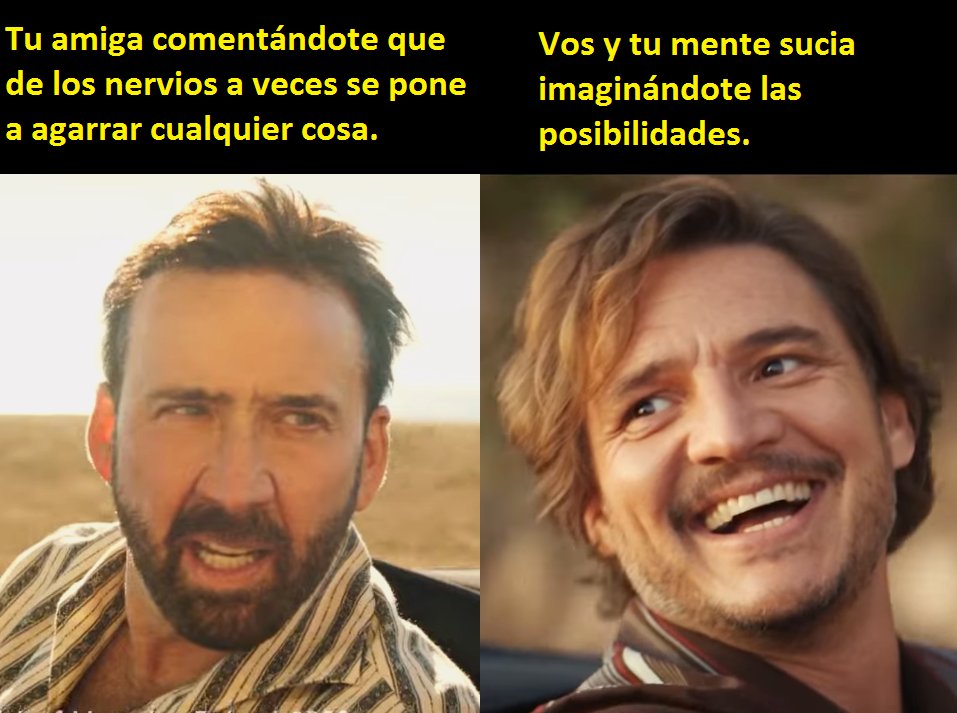 FacundoBonella's tweet photo. @ironalex002 @LordMurielo Tu amiga: Y vos, ¿qué haces cuando estás nervioso?
Yo (en corto): Sin comentarios. https://t.co/8j94YwTaJp