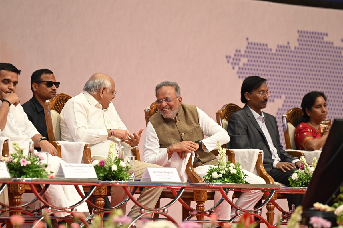 arjunmodhwadia's tweet photo. Gujarat is poised to become the world's next hyperscale AI destination.

Inspired by visionary leadership of Hon’ble PM Shri @narendramodi ji and transformative vision of Digital India, "Viksit Gujarat Data Center Policy 2026–2029" was launched today at Mahatma Mandir, Gandhinagar, under leadership of Hon’ble CM Shri @Bhupendrapbjp  Ji and Hon'ble Deputy CM Shri @sanghaviharsh ji

With its unique strengths, including high-speed connectivity, a highly skilled talent pool, robust industrial infrastructure and national leadership in renewable energy, Gujarat is ideally positioned to emerge as the preferred destination for next-generation Hyperscale Green AI Data Centers.

This landmark policy will unlock new opportunities for investment, employment generation, technological innovation and a self-reliant digital economy. It will further accelerate Gujarat’s journey towards becoming a globally competitive hub for Cloud Computing, Artificial Intelligence (AI), and world-class Digital Infrastructure.

We extend a warm invitation to leading global technology companies, investors and innovators to invest in Gujarat and become partners in this transformative journey towards realizing the vision of a $3.5 trillion economy by 2047.

#ViksitGujarat #DataCenterPolicy #DigitalGujarat
