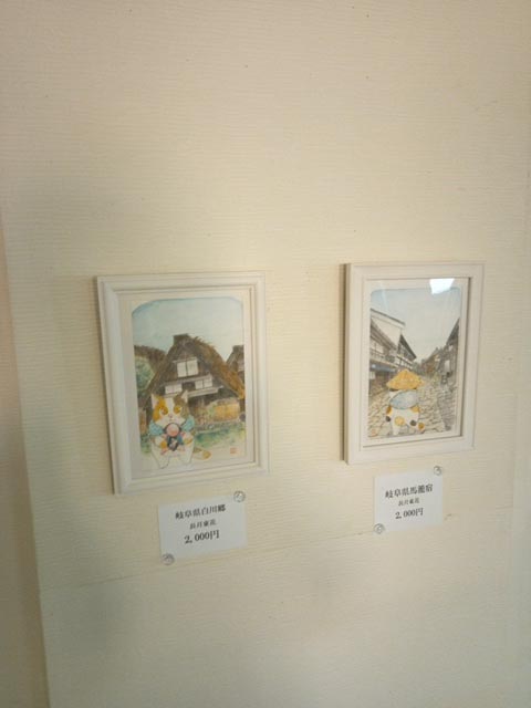 enoha35's tweet photo. 丘の上の童画展　みゆららさんと長月さんの作品 https://t.co/ZGgR1pChTI