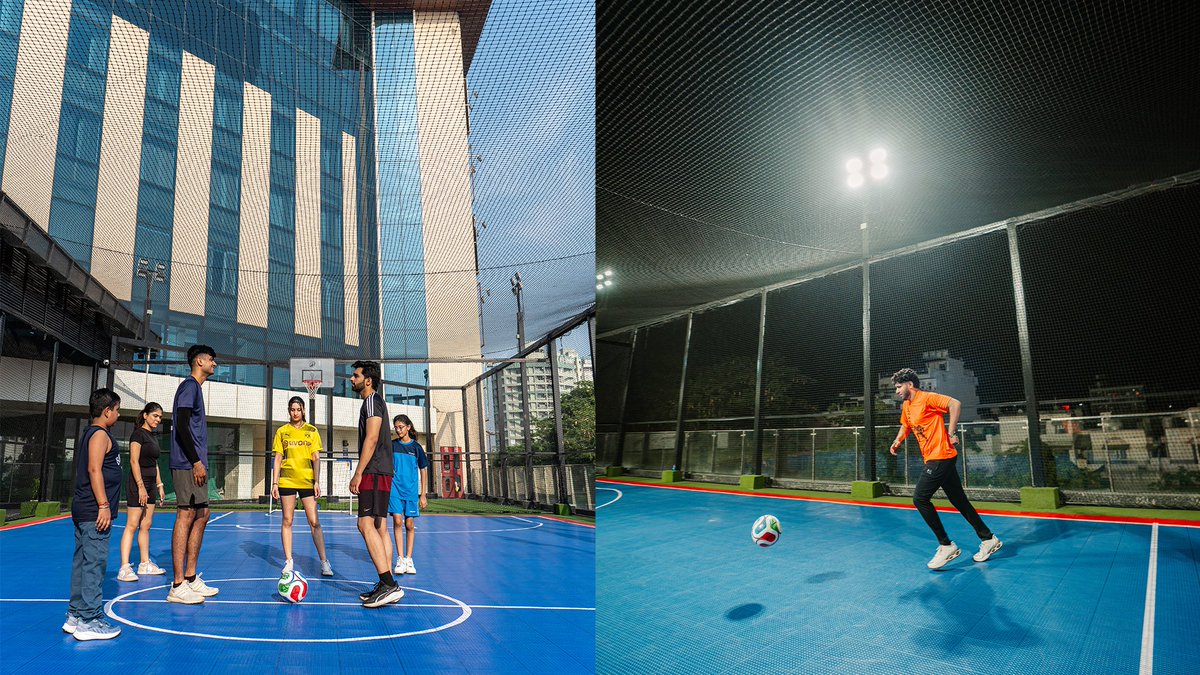 GlobalFoyer's tweet photo. Welcome to Global Foyer Sports Club.

🎟️ Book Now on District :https://t.co/N7wpVm6zyg

🏓 Pickleball
🏀 Basketball
⛸️ Skating
🏏 Box Cricket
⚽ Turf Football

🕙 Timing: 10:00 AM – 11:00 PM

📞 For bookings &amp; queries: 9319490975

📍 Global Foyer, Palam Vihar, Gurugram https://t.co/DktU76m1Fn