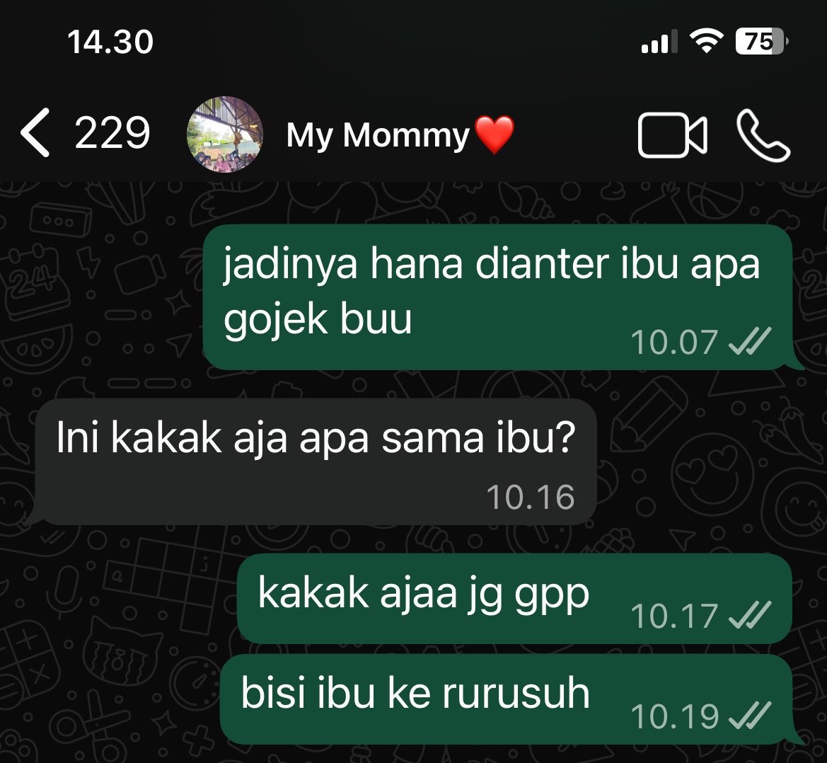 meoowbobo's tweet photo. Padahal ditelpon udah bilang niatnya berdua aja sama hana, ibunya malah ikut. Ga sesuai rencana kan jadinya bete bgt sumpil https://t.co/g0RxtmM1qc