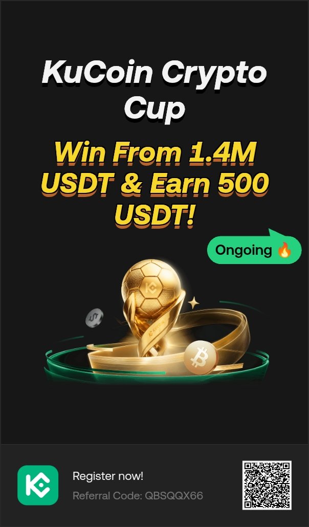 Coinwirex's tweet photo. 🏆⚽ KuCoin Crypto Cup is NOW LIVE! ⚽🏆

​Don't miss out on the ultimate trading tournament! KuCoin is giving away a massive 1,400,000 USDT prize pool during this football season! 💸🔥

https://t.co/1piVIfxYbb https://t.co/yqNKJeOAtC