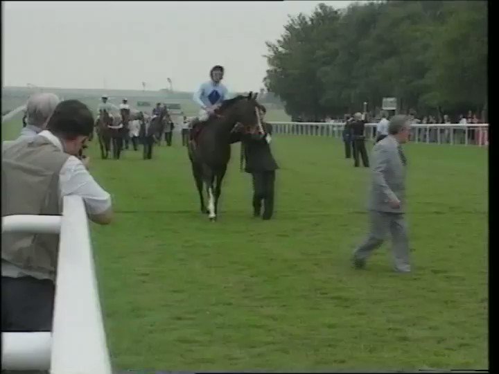 MikeWass2's tweet photo. OTD 1992: 56-year-old Lester Piggott won the Group 1 July Cup at Newmarket for a record1⃣0⃣th time when the Richard Hannon-trained Mr Brooks (16/1) obliged. Lester's first win in the prestigious Sprint came in 1957 on the Malton-based Bill Dutton-trained Vigo. 🏇🌟#RacingMemories https://t.co/T4xAZyoFbj