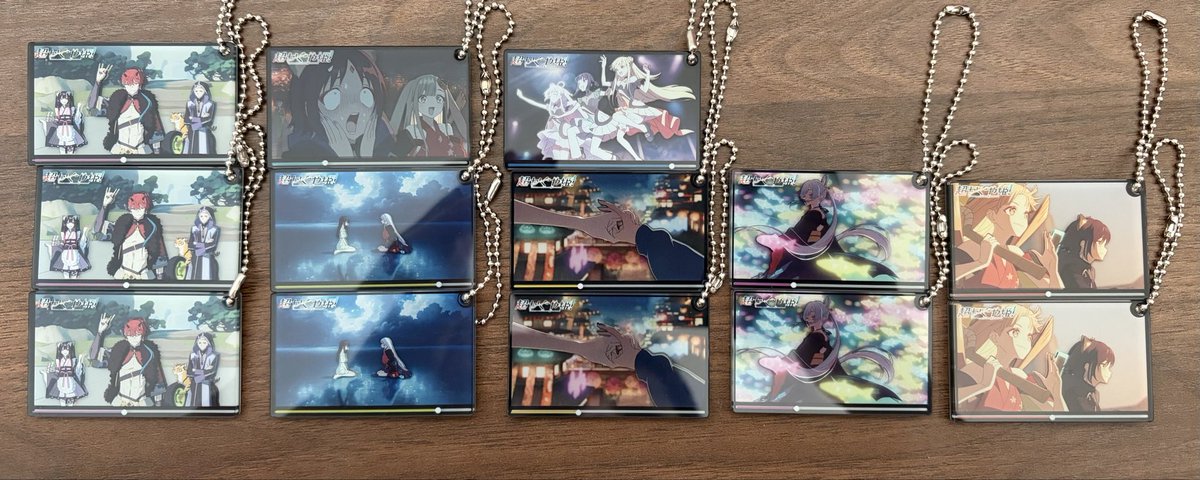 Sakupangames's tweet photo. 超かぐや姫のガチャガチャたくさん引けた〜
帝だけ当たらなかったのは残念
#超かぐや姫 
#ガチャ https://t.co/UOMvNRcBZI