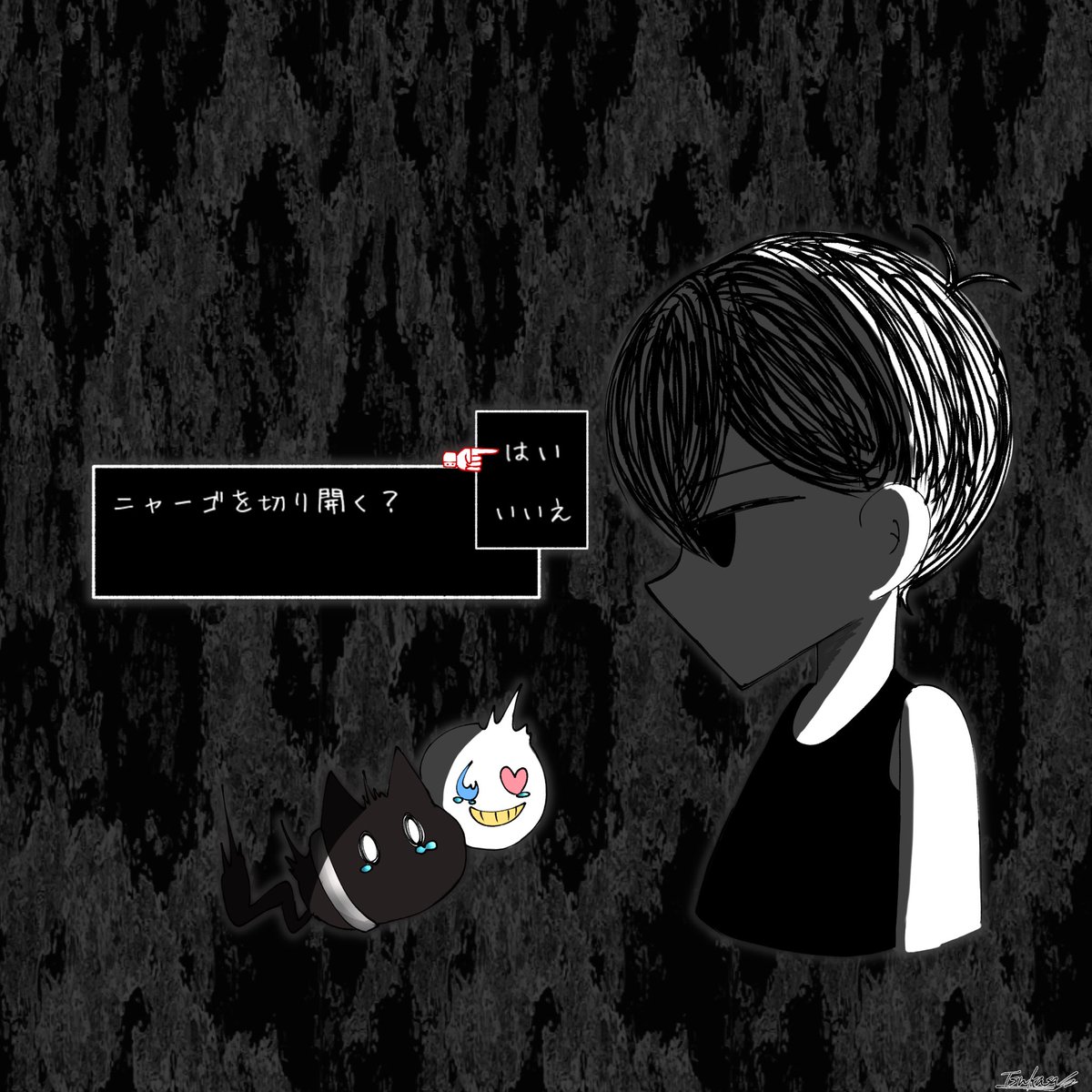 OMORI_idv's tweet photo. #実況酒場に飾る絵 https://t.co/ThwzLysSAW