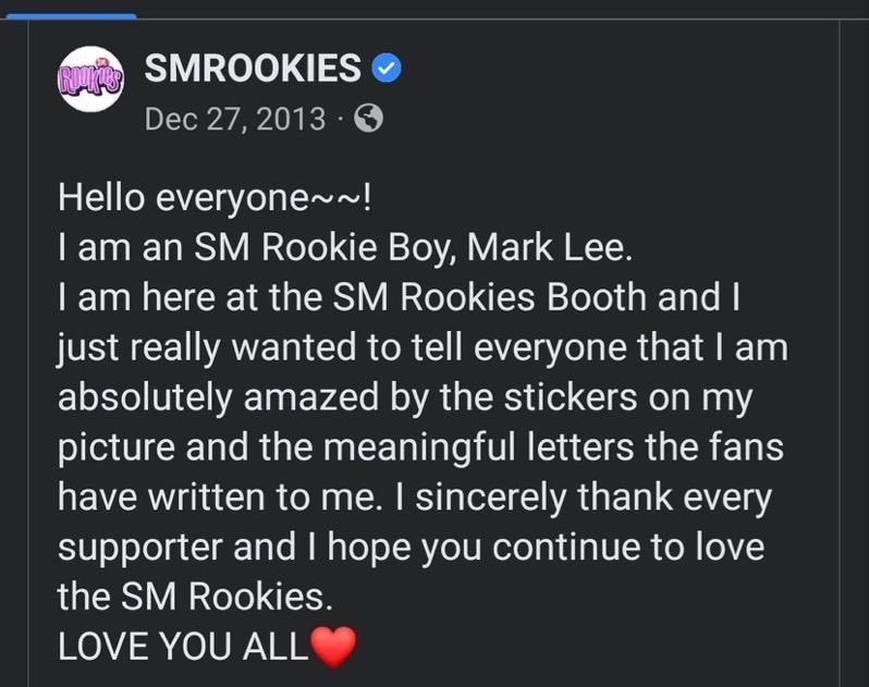 marklopsemangka's tweet photo. cara dia nulis dan nyapa fans dari trainee sampe sekarang tetap sama 🥹🫳🏻

2013                                                 2026 https://t.co/y74KnZi1Gx
