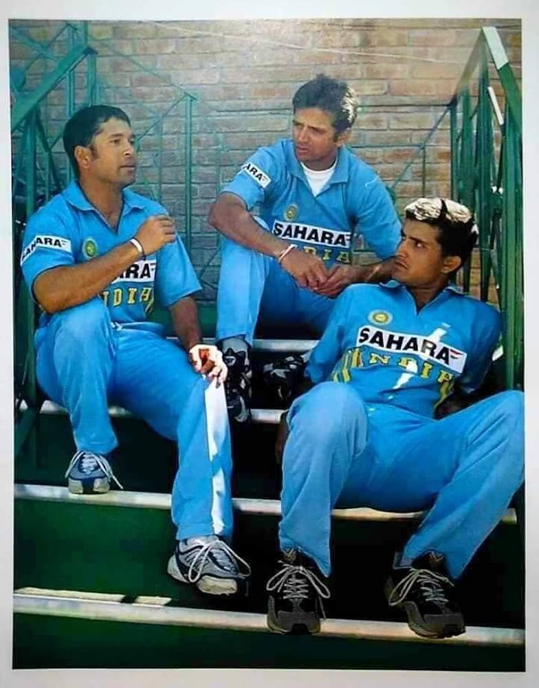 _AryanRaj1's tweet photo. @sachin_rt @SGanguly99 @ICC This iconic trinity ❤️❤️❤️. Congratulations Dada for being inducted in @ICC Hall of fame.@SGanguly99 https://t.co/PmHepazVMb