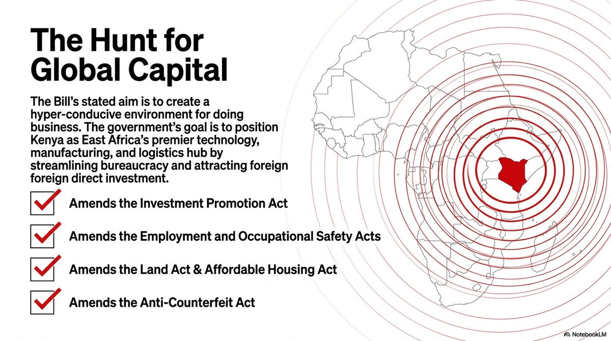 SheriaWatch's tweet photo. The Sheria we are Watching Today: The Business Laws Amendment Bill 2024

🏢 1. One-stop shop for foreign investors
💻 2. Remote work gets legal recognition
🏠 3. Affordable housing financing becomes stricter
🛡️ 4. Tougher fight against counterfeits

#SheriaWatch #CivicEducation https://t.co/Lw6yE04SNs
